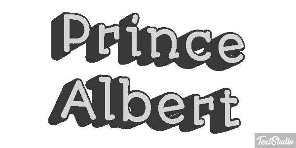 Prince Albert Texteffekt