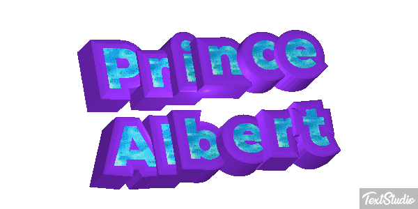 Prince Albert Texteffekt
