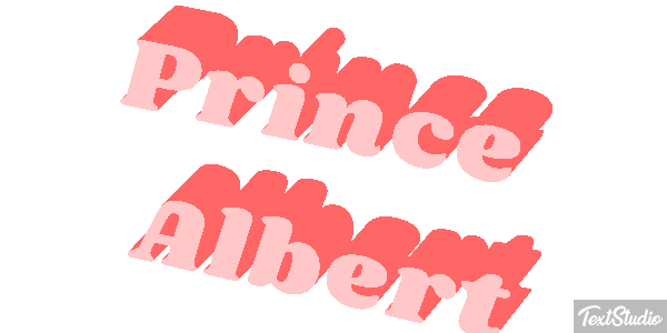Prince Albert Texteffekt