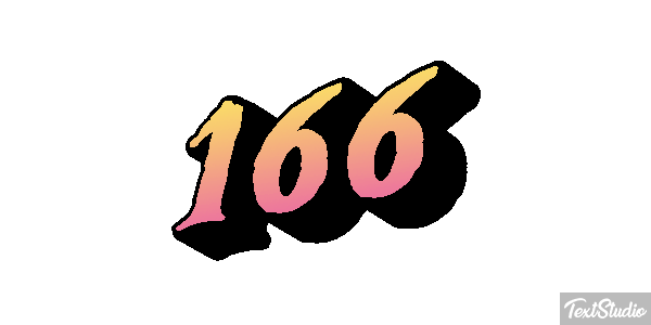 166 Efecto de texto
