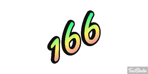 166 Efecto de texto