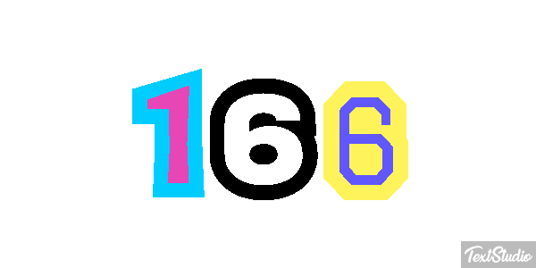 166 Efecto de texto