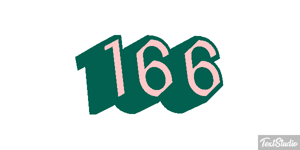 166 Efecto de texto
