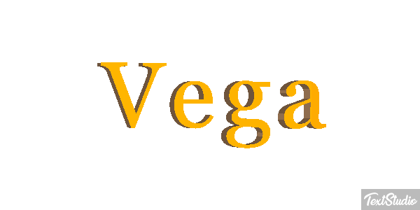Vega Efekt tekstowy