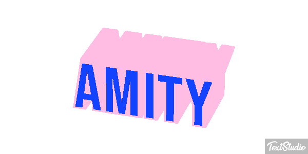 Amity Text effect