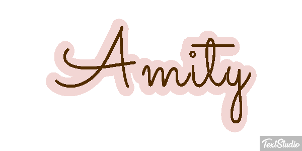 Amity Text effect