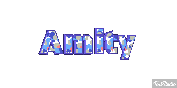 Amity Text effect