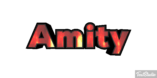 Amity Text effect