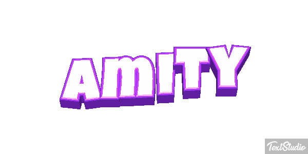 Amity Text effect