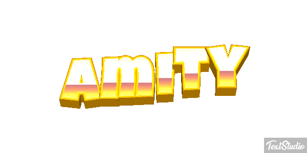 Amity Text effect
