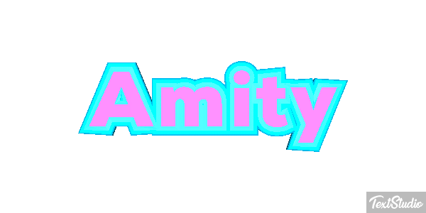 Amity Text effect