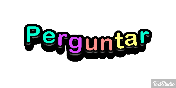 Perguntar テキスト効果