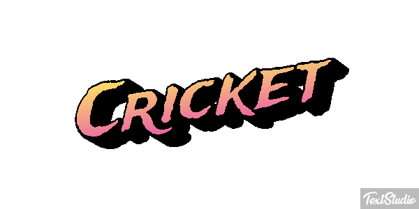 Cricket テキスト効果