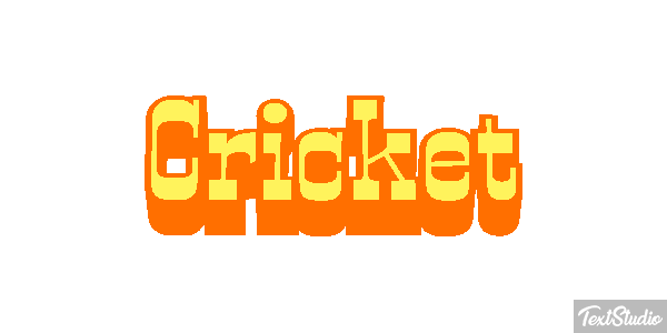 Cricket テキスト効果
