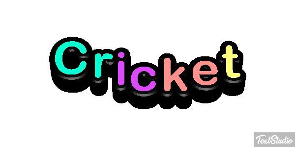 Cricket テキスト効果