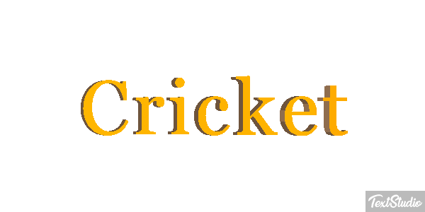 Cricket テキスト効果