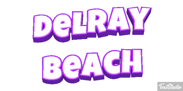 Delray Beach Efekt tekstowy
