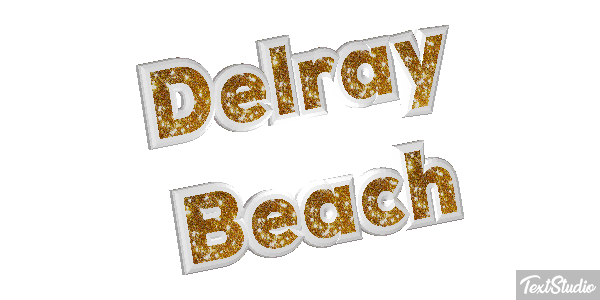 Delray Beach Efekt tekstowy