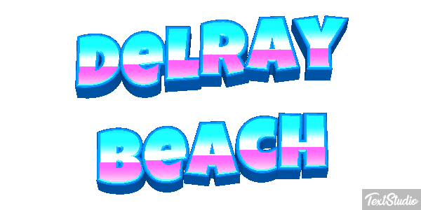 Delray Beach Efekt tekstowy