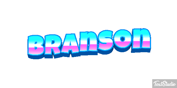 Branson Tekst effect