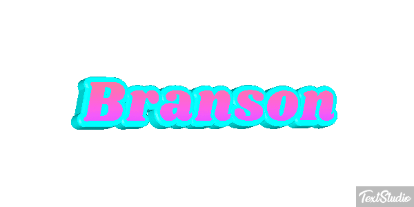 Branson Tekst effect