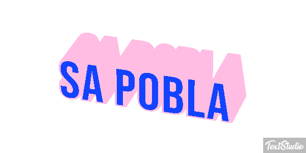 Sa Pobla Текстовый эффект