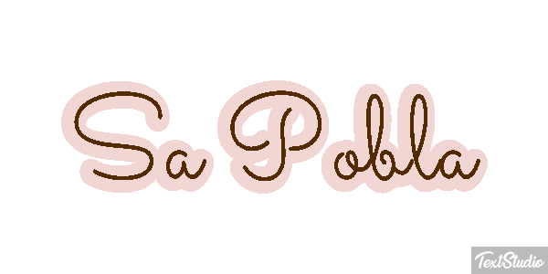 Sa Pobla Текстовый эффект
