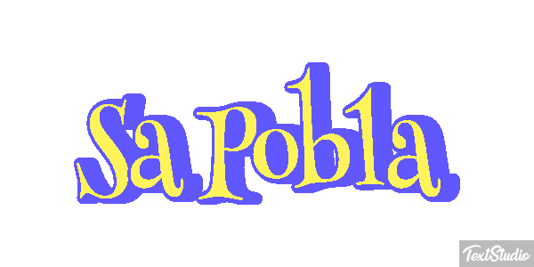 Sa Pobla Текстовый эффект