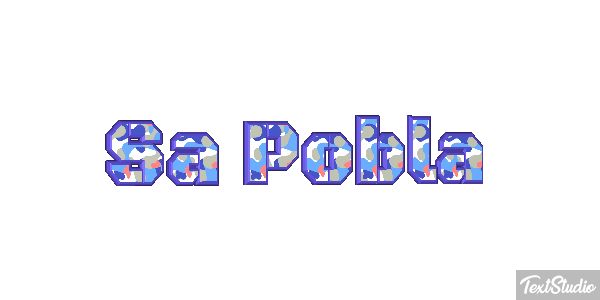 Sa Pobla Текстовый эффект