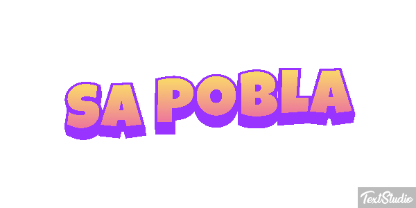 Sa Pobla Текстовый эффект