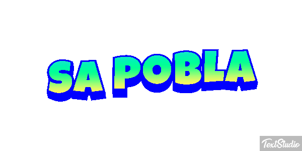 Sa Pobla Текстовый эффект