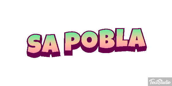 Sa Pobla Текстовый эффект