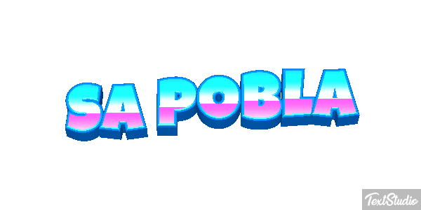Sa Pobla Текстовый эффект
