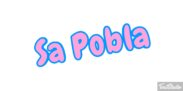 Sa Pobla Текстовый эффект