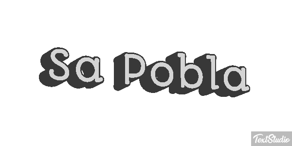 Sa Pobla Текстовый эффект