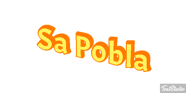 Sa Pobla Текстовый эффект