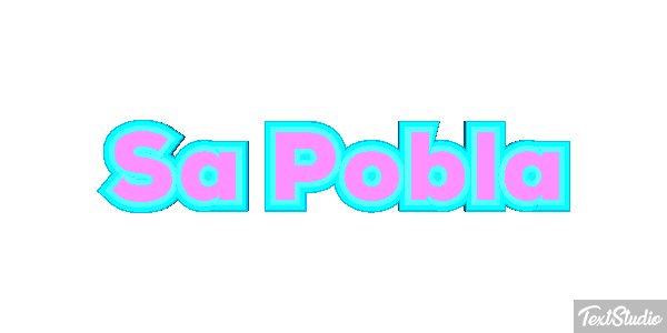 Sa Pobla Текстовый эффект