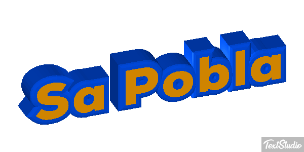 Sa Pobla Текстовый эффект