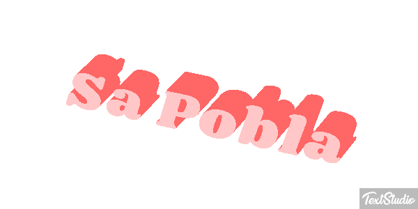 Sa Pobla Текстовый эффект