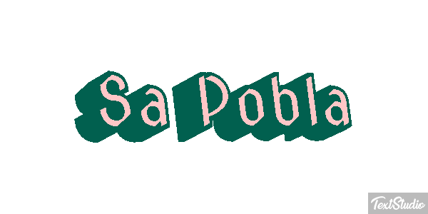 Sa Pobla Текстовый эффект