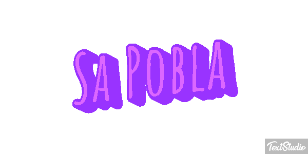 Sa Pobla Текстовый эффект