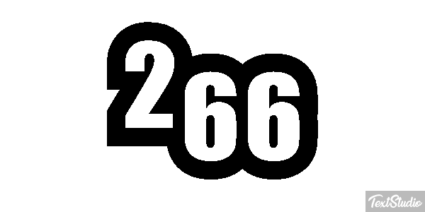 266 Текстовый эффект