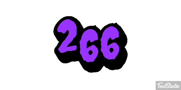 266 Текстовый эффект