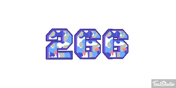 266 Текстовый эффект