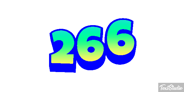266 Текстовый эффект