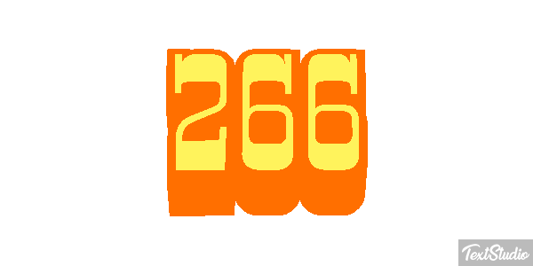 266 Текстовый эффект