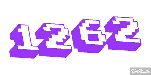 1262 Text effect