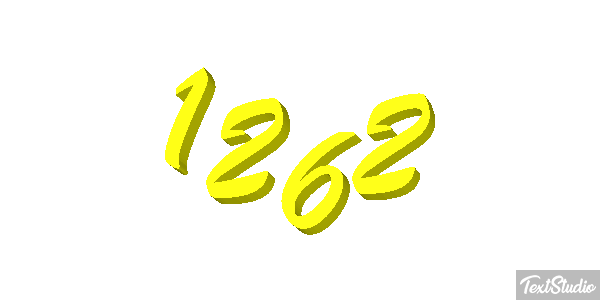 1262 Text effect