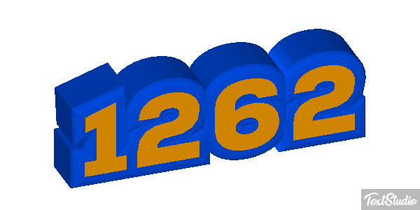1262 Text effect