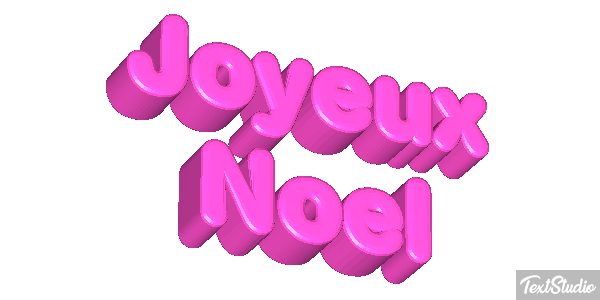 Joyeux Noël Текстовый эффект